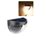 Applique Murale Solaire LED Ondulée – Étanche IP65 pour Clôtures, Jardins et Terrasses (Procyon) LUMICONCEPT