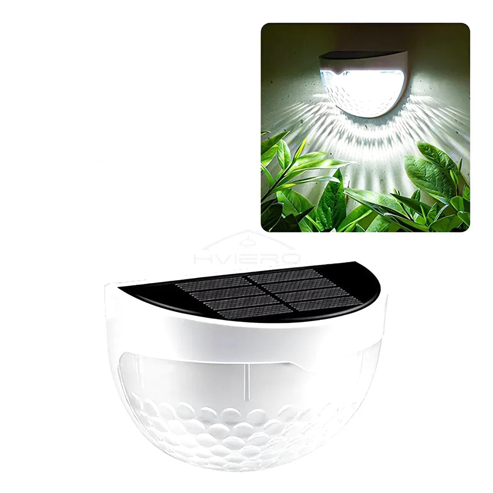 Applique Murale Solaire LED Ondulée – Étanche IP65 pour Clôtures, Jardins et Terrasses (Procyon) LUMICONCEPT