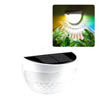 Applique Murale Solaire LED Ondulée – Étanche IP65 pour Clôtures, Jardins et Terrasses (Procyon) LUMICONCEPT