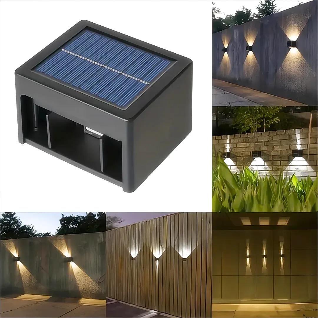 Applique Solaire LED – Étanche IP65 pour Jardin et Allée (Altair) LUMICONCEPT