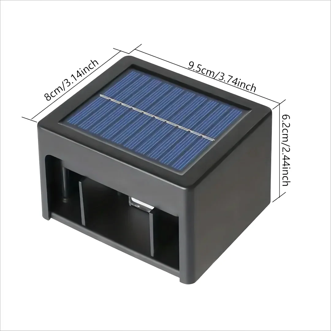 Applique Solaire LED – Étanche IP65 pour Jardin et Allée (Altair) LUMICONCEPT