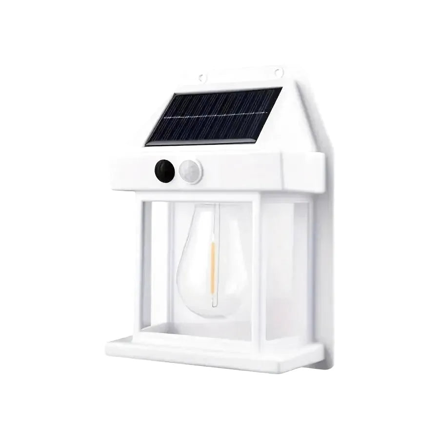 Applique solaire blanche