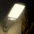 Projecteur Murale Solaire LED – 3 Modes avec Détection de Mouvement, Étanche IP55 (Bellatrix) LUMICONCEPT