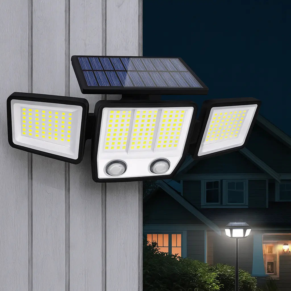 Applique solaire la nuit