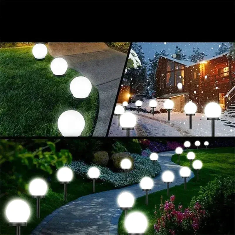Balise Lampe Solaire LED Extérieure – Ampoule Étanche, Éclairage Jardin et Allée (Orion) LUMICONCEPT