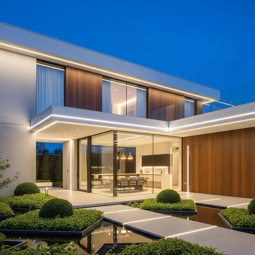 Bande LED Solaire Étanche IP68 – Flexible & Néon Décoratif Extérieur (Andromeda Blanc) LUMICONCEPT