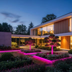 Bande LED Solaire Étanche IP68 – Flexible & Néon Décoratif Extérieur (Andromeda Rose) LUMICONCEPT