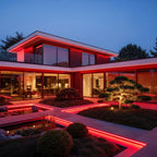 Bande LED Solaire Étanche IP68 – Flexible & Néon Décoratif Extérieur (Andromeda Rouge) LUMICONCEPT