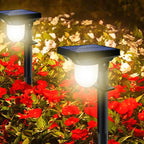 Borne Solaire LED Extérieure avec Capteur PIR – Étanche IP65 (Altair) LUMICONCEPT