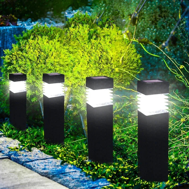 Borne Solaire LED Extérieure - Étanche IP65 - Jardin, Allée (Vega) LUMICONCEPT