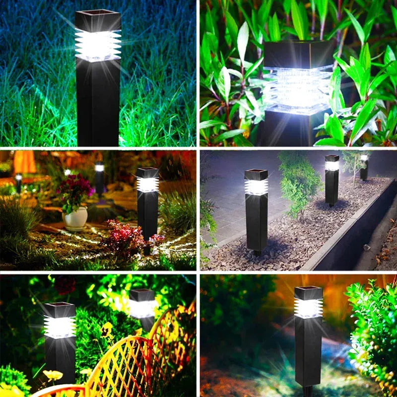 Borne Solaire LED Extérieure - Étanche IP65 - Jardin, Allée (Vega) LUMICONCEPT