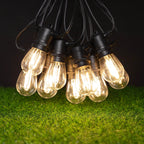 Guirlande LED S14 Extérieure – Étanche IP44, Ampoules E27 Incassables (Orion) LUMICONCEPT