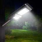 Lampadaire Solaire LED 156 LED avec Capteur de Mouvement – Super Lumineux, Étanche IP65 pour Extérieur (Orion) LUMICONCEPT
