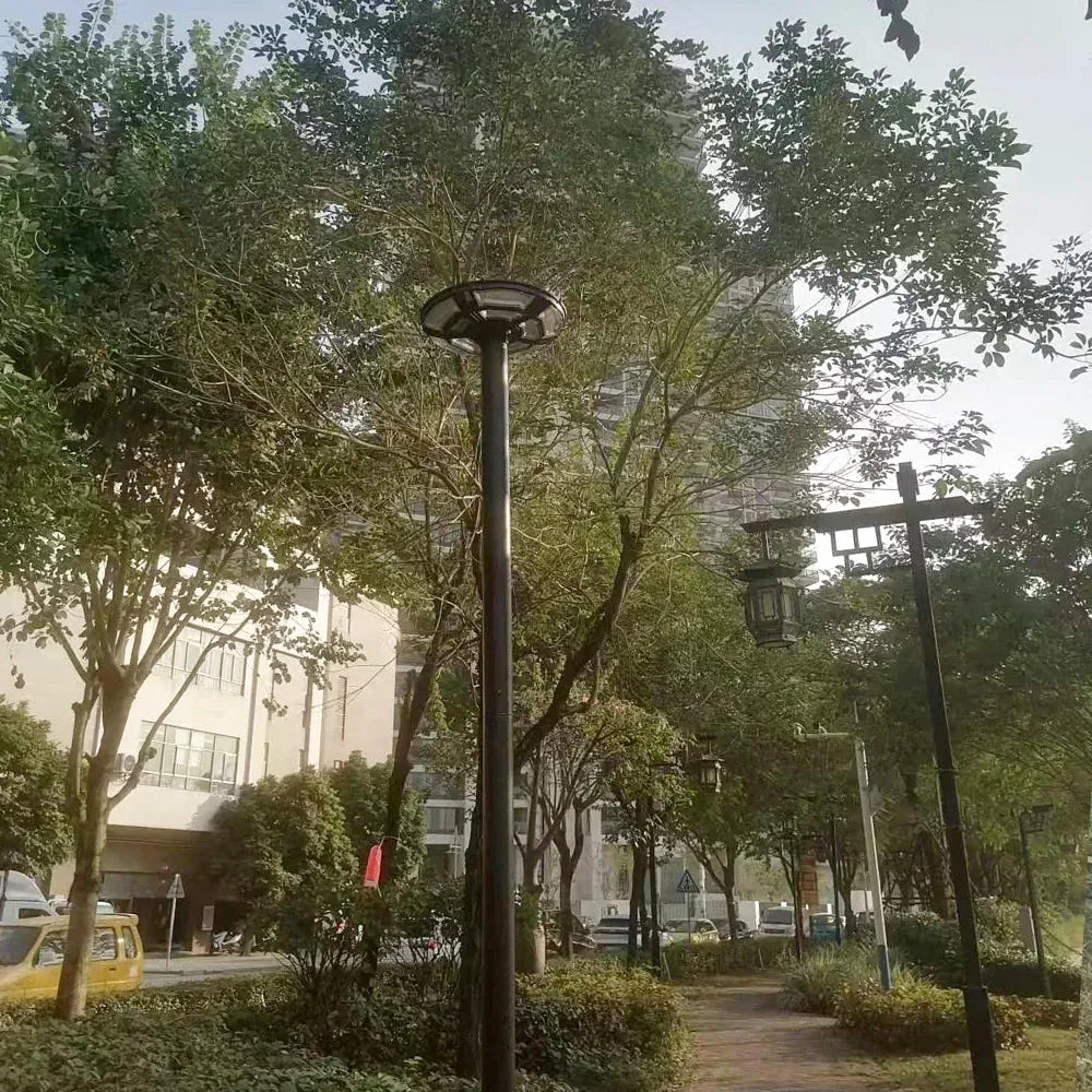 Lampadaire Solaire LED Extérieur – 750 LED, Capteur de Mouvement & Télécommande (Andromeda) LUMICONCEPT