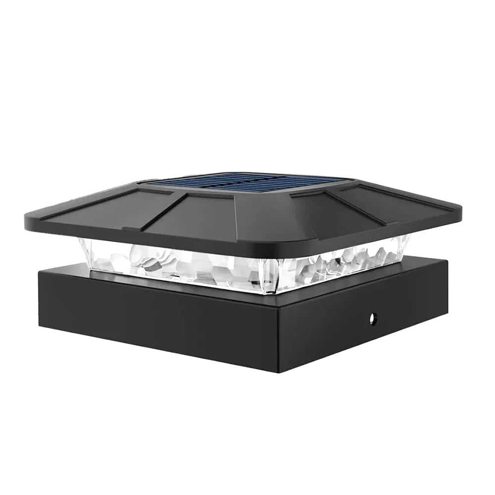 Lampe de Pilier Solaire IP65 – 3 Modes de Lumière, Étanche & Autonome (Andromeda) LUMICONCEPT