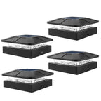 Lampe de Pilier Solaire IP65 – 3 Modes de Lumière, Étanche & Autonome (Andromeda) LUMICONCEPT