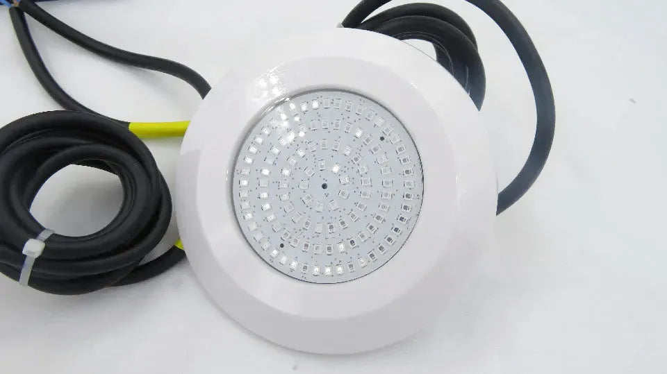 Lampe de piscine LED RGB 12W étanche IP68 avec Bluetooth et télécommande - LUMICONCEPT