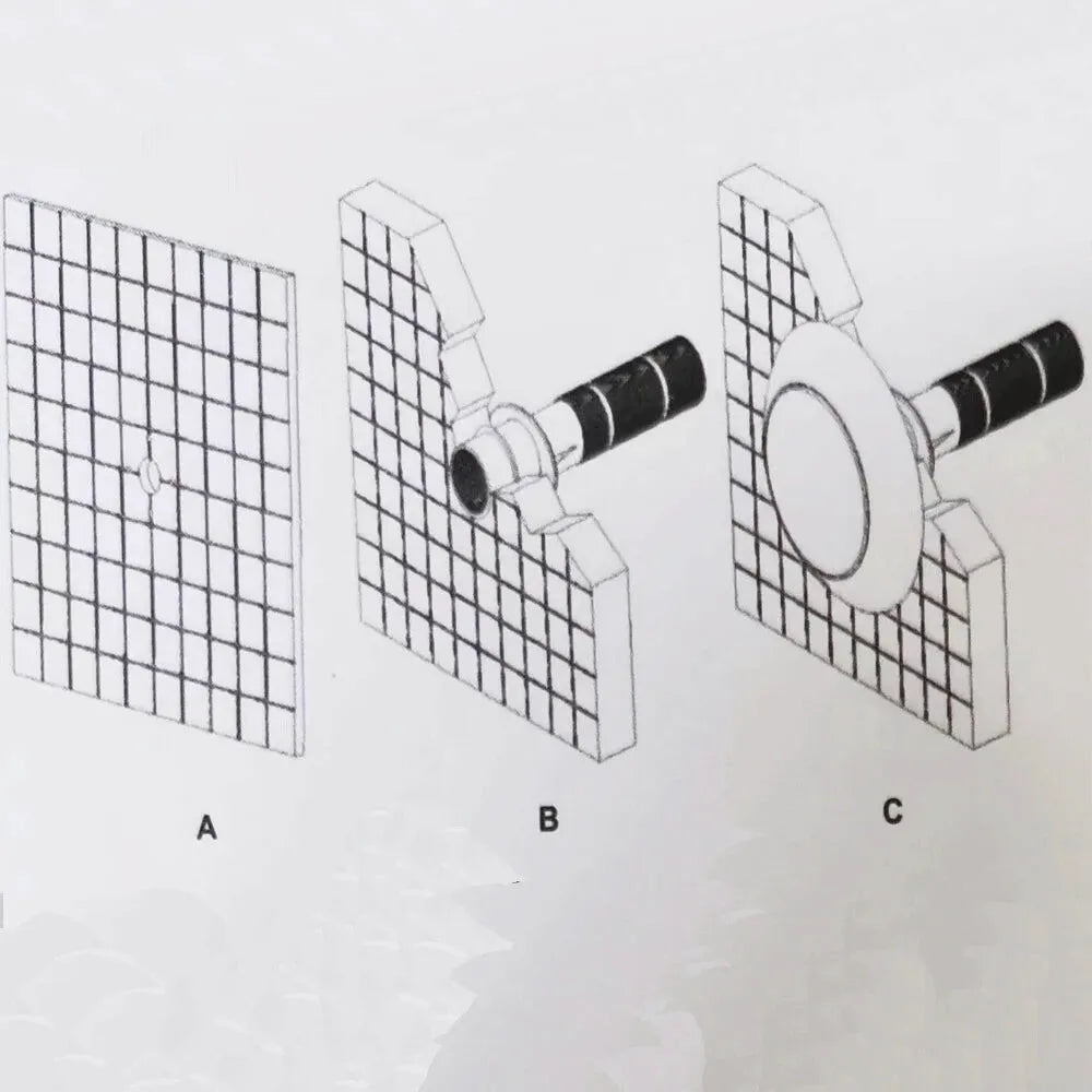 Lampe de piscine LED RGB 12W étanche IP68 avec Bluetooth et télécommande - LUMICONCEPT