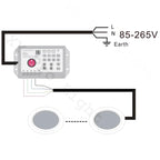 Lampe de piscine LED RGB 12W étanche IP68 avec Bluetooth et télécommande - LUMICONCEPT