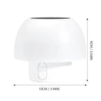 Lampe de Table Solaire Champignon LED avec 4 Modes & Recharge USB – Étanche IP65 (Orion) LUMICONCEPT