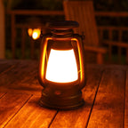 Lampe LED Rétro Portable Rechargeable – Lanterne de Table Atmosphère Décorative (Cassiopeia) LUMICONCEPT