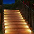 Lampe LED Solaire Étanche IP67 avec Lentille Anti-Vol – Éclairage Décoratif de Jardin et Terrasse (Carina) LUMICONCEPT