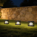 Lampe Solaire Extérieure – Étanche IP65, 2 Modes LED (Blanc/Chaud), Multi-Installation pour Jardin, Allées (Sirius) LUMICONCEPT