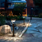 Lampe Solaire LED Extérieure –  Étanche, Économie d’Énergie pour Jardin, Cour et Villa (Draco) LUMICONCEPT