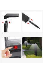 Lampe Solaire LED Extérieure – Étanche IP64, Luminosité Élevée, Tête Orientable, Détection de Lumière, Jardin (Cassiopeia) LUMICONCEPT