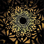 Lampe Solaire LED Suspendue – Étanche IP44, Design Fer Forgé Ajouré, Projection Lumineuse Jardin (Lyra) LUMICONCEPT