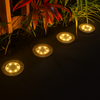 Spot Solaire LED Encastré – Étanche IP65, Éclairage de Jardin, Terrasse et Allée (Phoenix) LUMICONCEPT