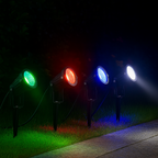 Projecteur LED de Jardin sur Piquet 5W – Étanche IP65, Éclairage Extérieur AC/DC (Orion) LUMICONCEPT