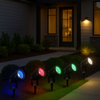 Projecteur LED de Jardin sur Piquet 10W – Étanche IP65, Éclairage Extérieur AC/DC (Lyra) LUMICONCEPT