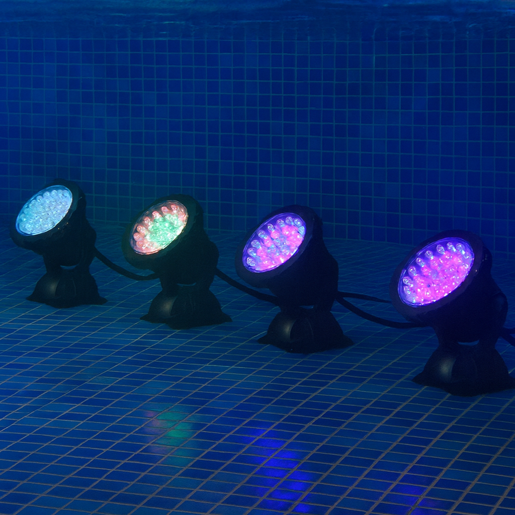 Spot submersible - Étanche IP68 - Bassin Piscine Fontaine (Aquila) - LUMICONCEPT