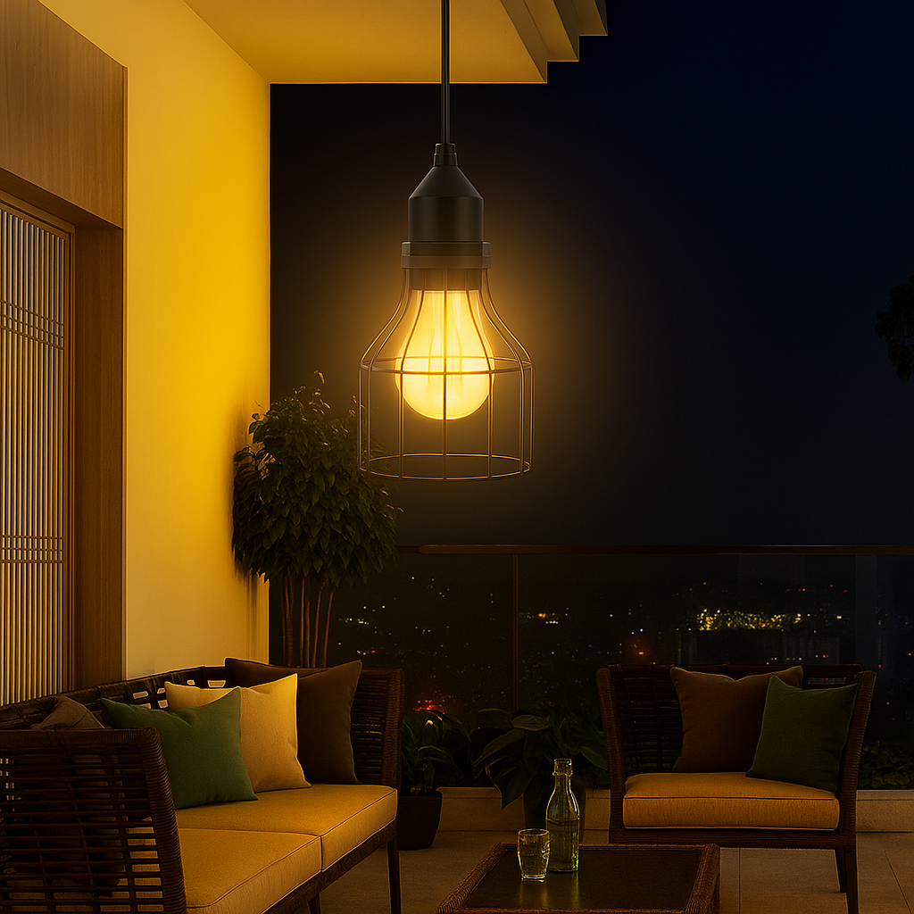 Suspension Solaire LED Extérieure – Étanche IP65 (Draco) LUMICONCEPT