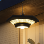 Suspension Solaire LED – 228 LED Ultra-Lumineuses, Télécommande, Détecteur de Mouvement, 3 Modes + Minuterie, Étanche IP65 (Phoenix) LUMICONCEPT